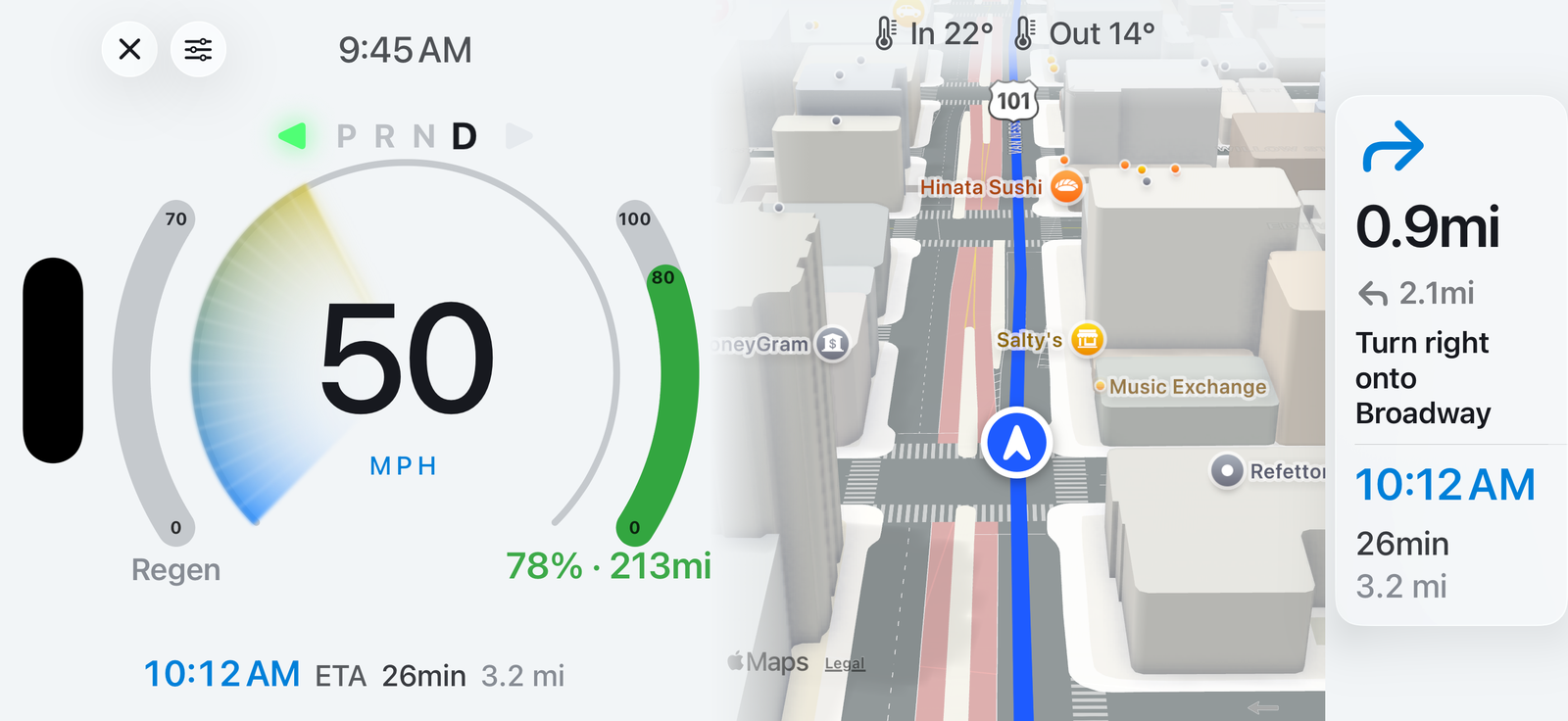 TeCluster — Apple Maps guidance