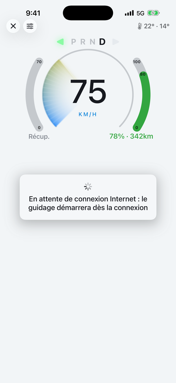 TeCluster — Guidage Apple Plans · Mode portrait